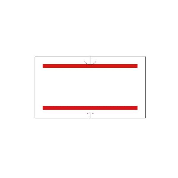 サトーSP/UNO1C共通ラベル 10巻 共通-3 赤二本線 強粘 ＃7710362