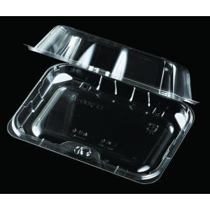 エフピコチューパ いちご容器 PSTR250平黒 [ft] (1000枚) CP003803