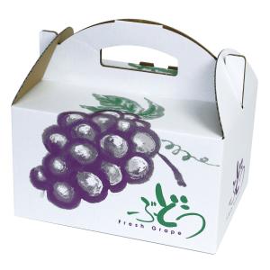 山ぶどう製小箱 楽天市場】ぶどう 化粧箱 L-2485 彩りぶどう小 身深 50個(10×5