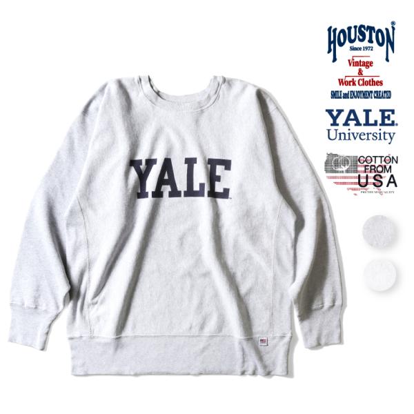 HOUSTON  / ヒューストン 22313 PRINT U.S. COTTON R/V SWEA...