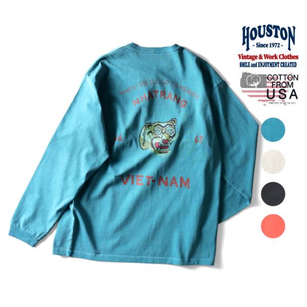HOUSTON  / ヒューストン 22384 PIGMENT U.S. COTTON PRINT ...