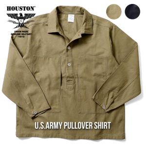 HOUSTON / ヒューストン 40883 U.S.ARMY PULLOVER SHIRT / U.S.アーミープルオーバーシャツ-全2色-