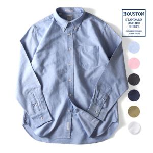 HOUSTON  / ヒューストン 41065 OXFORD B/D SHIRT(CLASSIC FIT) / オックスフォードボタンダウンシャツ(クラシックフィット) -全6色-