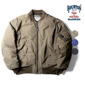 HOUSTON  / ヒューストン 51308 N/C LIGHT MA-1 FLIGHT JACKET / ライトMA-1フライトジャケット -全3色-｜HOUSTON OFFICIAL ONLINE STORE