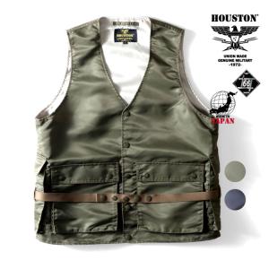 HOUSTON（ヒューストン） 51504 REVERSIBLE ALPACA DECK VEST