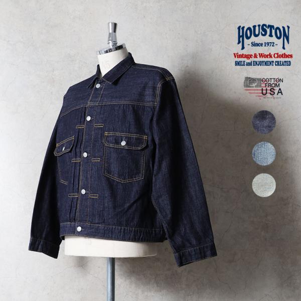 HOUSTON  / ヒューストン 51584 U.S. COTTON TYPE2 DENIM SH...