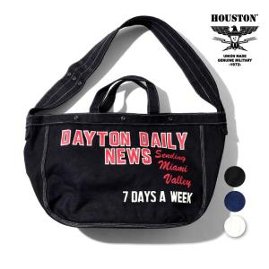 HOUSTON / ヒューストン 6825 NEWSPAPER BAG(DAYTON) / ニュースペーパーバッグ -全3色-｜HOUSTON OFFICIAL ONLINE STORE