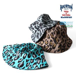 HOUSTON / ヒューストン 6863 ALOHA HAT(LEOPARD) / アロハハット -全3色-｜houston-1972