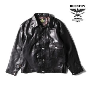 『JJ』HOUSTON 8215　ヒューストン1stトラッカージャケット HOUSTON（ヒューストン） ジャケット レザー トラックジャケット