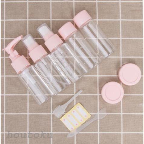 国内旅行用 便利な小分け用ボトルのトラベルセット 小分け容器 詰め替え容器 出張 お泊り シャンプー...