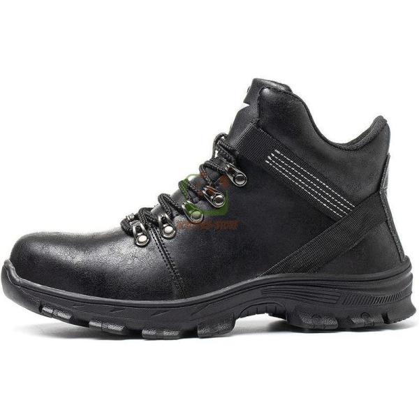 安全靴 ハイトップ メンズ 労働保険靴 破砕防止 突き刺し防止 安全防護靴 工事現場 労働保険靴 通...