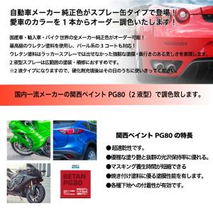 PROSTs ウレタン純正色 2液型スプレー ...の詳細画像2