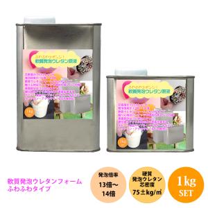 PROST ふわふわスポンジ！軟質発泡ウレタン原液　1kｇセット