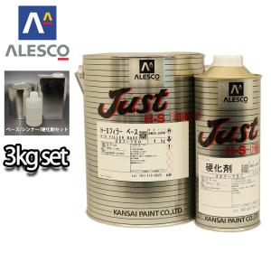 関西ペイント 2液 JUST H-S フィラー プラサフ 5.8kgセット（シンナー