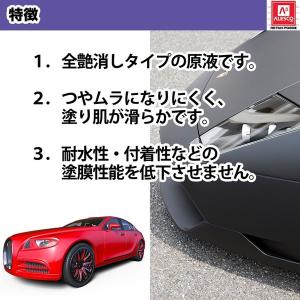 関西ペイントPG80 つや消し マット ブラッ...の詳細画像2