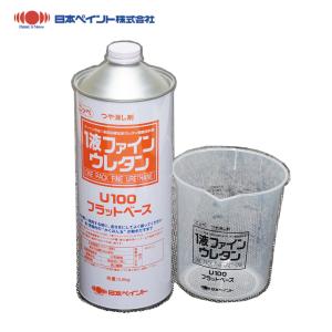 １液ファインウレタン フラットベース  0.8kg  【メーカー直送便/代引不可】日本ペイント つや消し剤  塗料