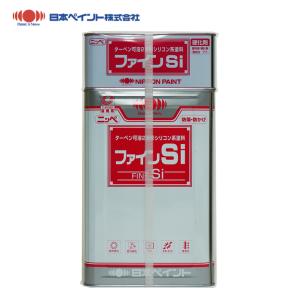 ファインＳi 16kgセット 白 【メーカー直送便/代引不可】日本ペイント 外壁 塗料｜houtoku