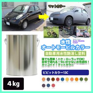 水性オートモービルカラー ディープカラー 全10色 4kg/艶消し 水性塗料