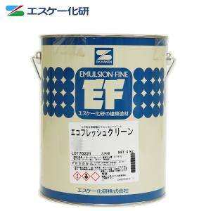 ノボクリーン　塗料 br>ノボクリーンバイオ 艶有 （淡彩色） 4Kg/缶<br>【ご希望の色に調色