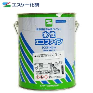 送料無料!水性エコファイン 艶消し 4kg 白 ...の商品画像