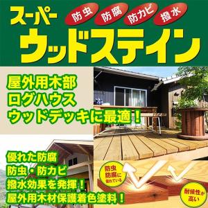 スーパーウッドステイン 16L 全9色 / 屋...の詳細画像1