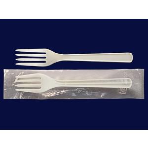 屋号必須 使い捨てフォーク フジフォーク白 160mm 単袋入