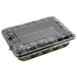 弁当容器 仕切無し KY-6 肴 175×123×37mm 外嵌合 KY-6盛嵌合蓋セット 1セット各2000枚入 北原産業