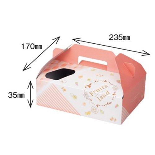 オリカ いちご箱 フルーツランド マミィ 173×238×100mm 1ケース100セット入り