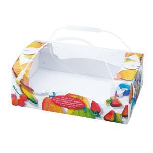 オリカ フルーツ箱 ハンディタイプ ニューたなきゅー窓付スイート 中