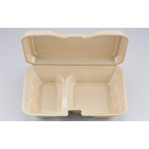 PSP弁当容器 VK-612-2 キャメル 234×156×46mm 1ケース200枚入 シーピー化...