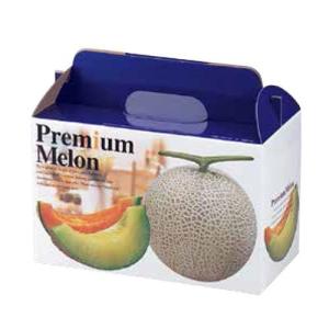 メロンの箱）プレミアムメロン2ヶ入/50枚入（L-415） : 箱の店 - 通販