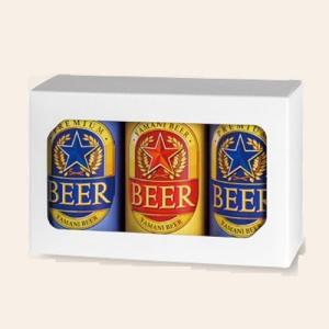 ヤマニパッケージ 缶ビール箱 K-1570FSR ハンディケース 350ml 3本FSR