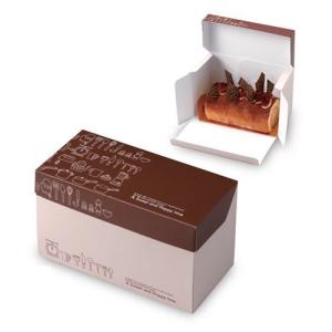 ヤマニパッケージ ロールケーキ箱 20-2226 フードロール レシピ