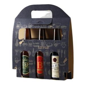日本酒・焼酎用ギフト箱 アソートキャリー ミニボトル 3本 -宴- 1