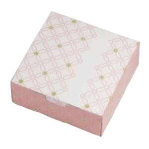 ヤマニパッケージ 和菓子用紙箱 19-649U ルミアサービス箱 七宝つなぎ
