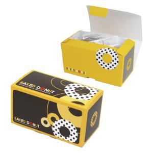 ヤマニパッケージ ドーナツ箱 20-686 ハンディBOX コロン M 205×100