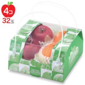 ヤマニパッケージ 梨箱 L-2152 自慢のなし 手提 330×170×150mm 1ケース