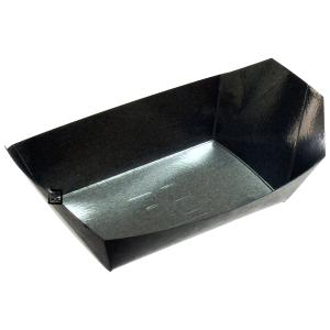 使い捨て弁当容器　KIP-1黒本体/蓋セット　200枚 北原産業 弁当容器 仕切無し KY-8 朱黒 222×143×34mm KY-8平のせ蓋