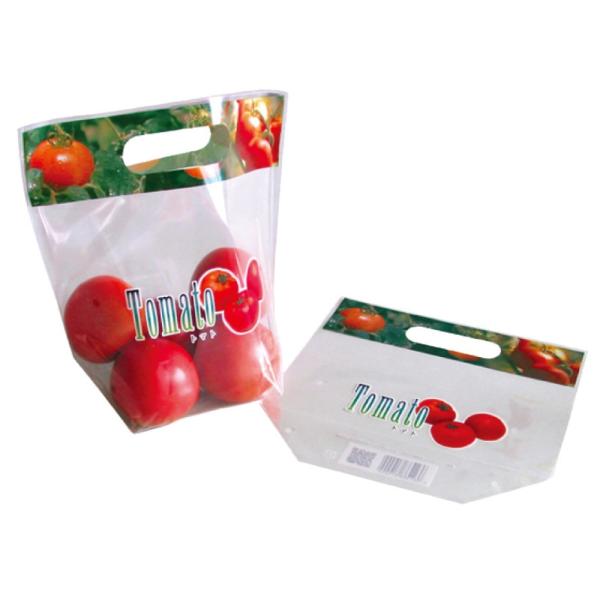 カラースタンドパック トマト 4H #40 215×220+GZ50mm 1ケース2000枚入 31...