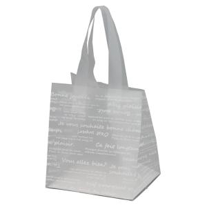 手提袋 ラレットバッグ SS ホワイト 220×200×250mm 1ケース240枚入 7310-04 カレント フラワー 花用 持ち帰り 白