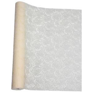 フラワー ラッピングフィルム ロジェ 02 アイボリー 750mm×10m巻 1ケース20本 6994-02 カレント ロールタイプ 花用 rosier