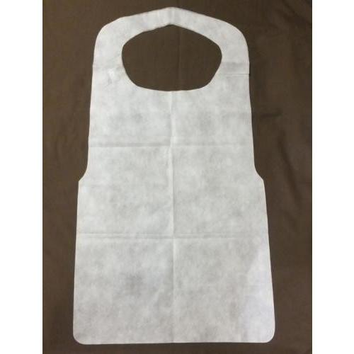 フジ 不織布 エプロン F型 中 白 390×720mm 1ケース1000枚入り フジナップ 業務用...