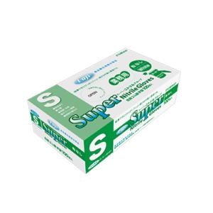 Mサイズ ホワイト 粉なし フジ スーパーニトリルグローブ 3000枚入  