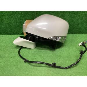 エルグランド DBA-TE52 左サイドミラー ライダー 白本革シート 7人 QAB  96302-...