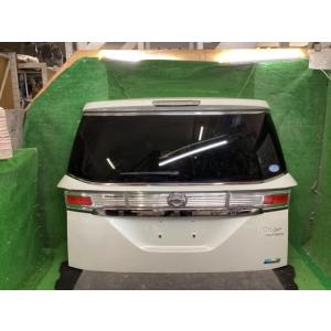 エルグランド DBA-TE52 バックドアASSY ライダー 白本革シート 7人 QAB  K010...