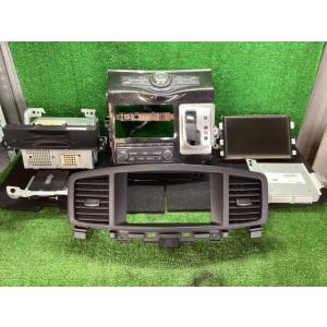 エルグランド DBA-TE52 カーナビゲーション ライダー 白本革シート 7人 QAB   .