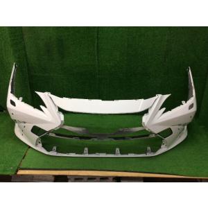 レクサス ES 6AA-AXZH10 Fバンパーフェース Fスポーツ 083 ホワイトノーヴァガラス...