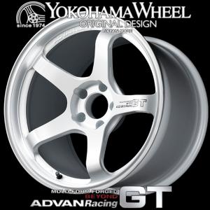 ADVAN GT 18インチ ホワイトホイール アドバン レーシング GT ビヨンド アルミホイール 18×9.5J 5/114.3 +29
