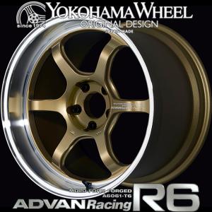 アドバン レーシング R6 アルミホイール 18×9.5J 5/114.3 +5