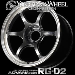 アドバン レーシング RG-D2 RGD2 アルミホイール 15×5.0J 4/100 +45